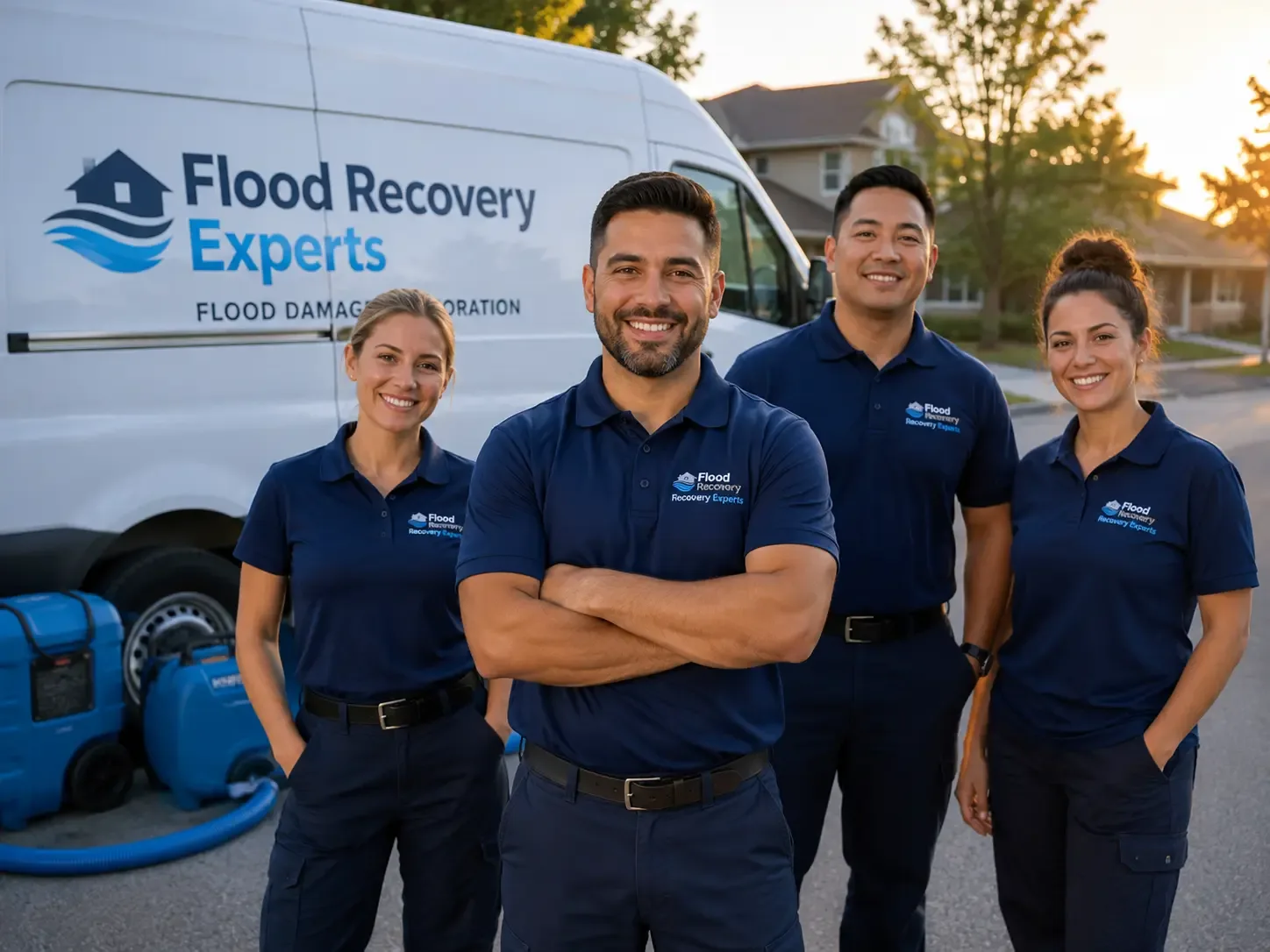 Flood Damage Cleanup company in Schriever, LA